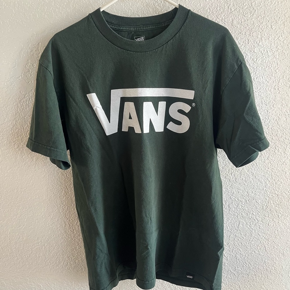Vans Men's Green T-Shirt